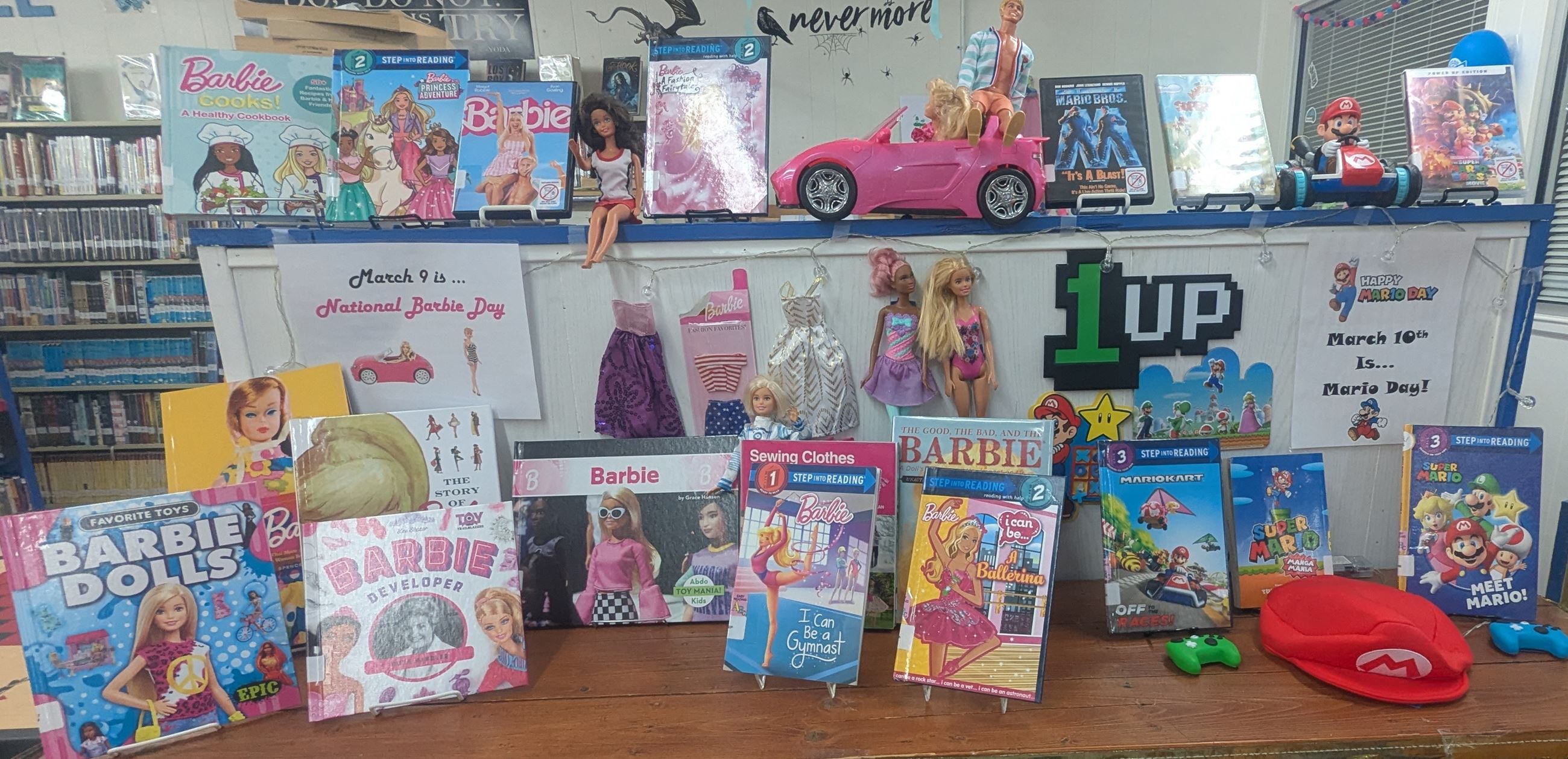 Barbie and Mario Day