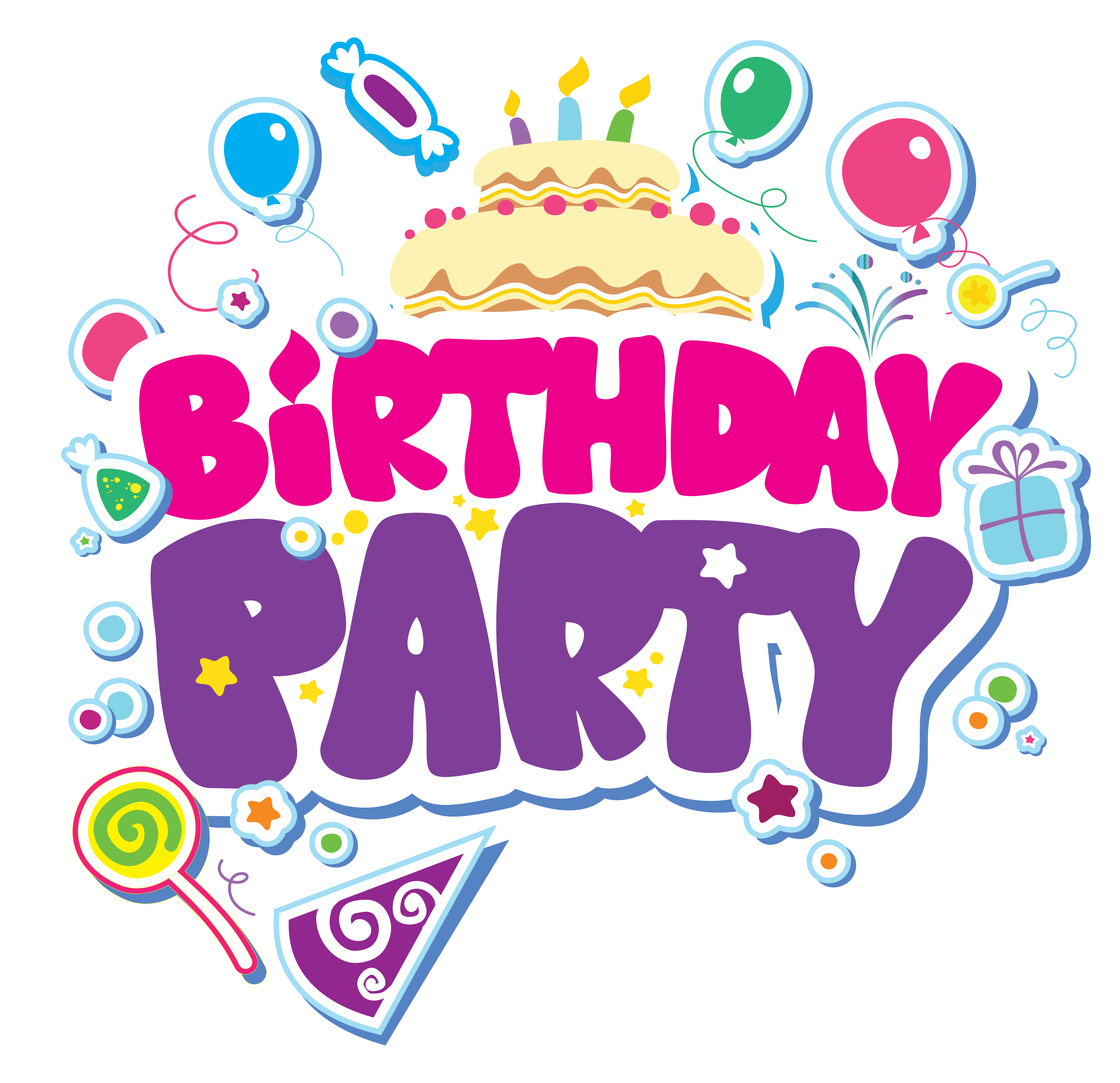 Birthday Party Clip Art